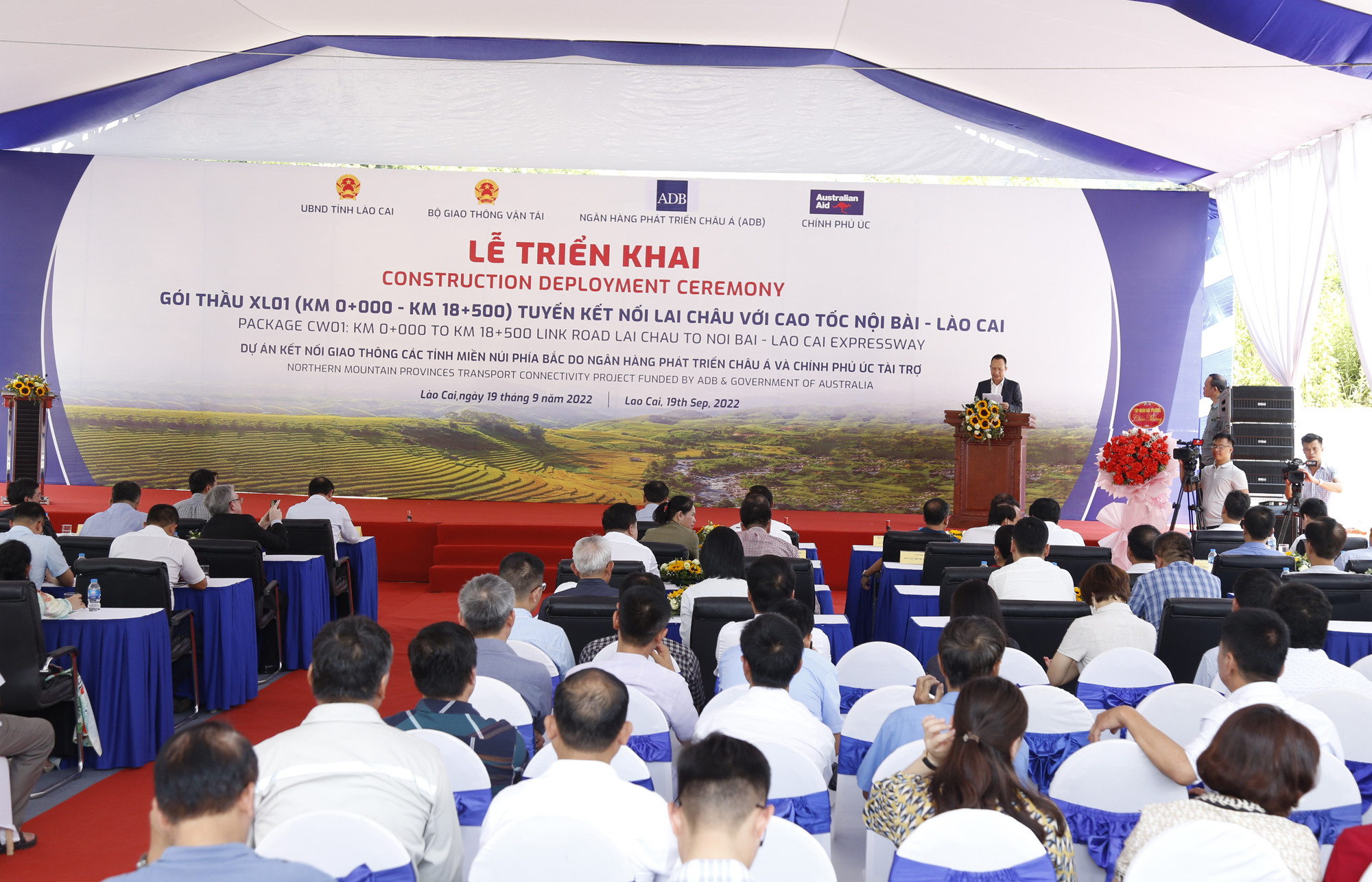 Đường kết nối Lai Châu với cao tốc Nội Bài - Lào Cai đoạn qua tỉnh Lào Cai chính thức triển khai xây dựng ảnh 2