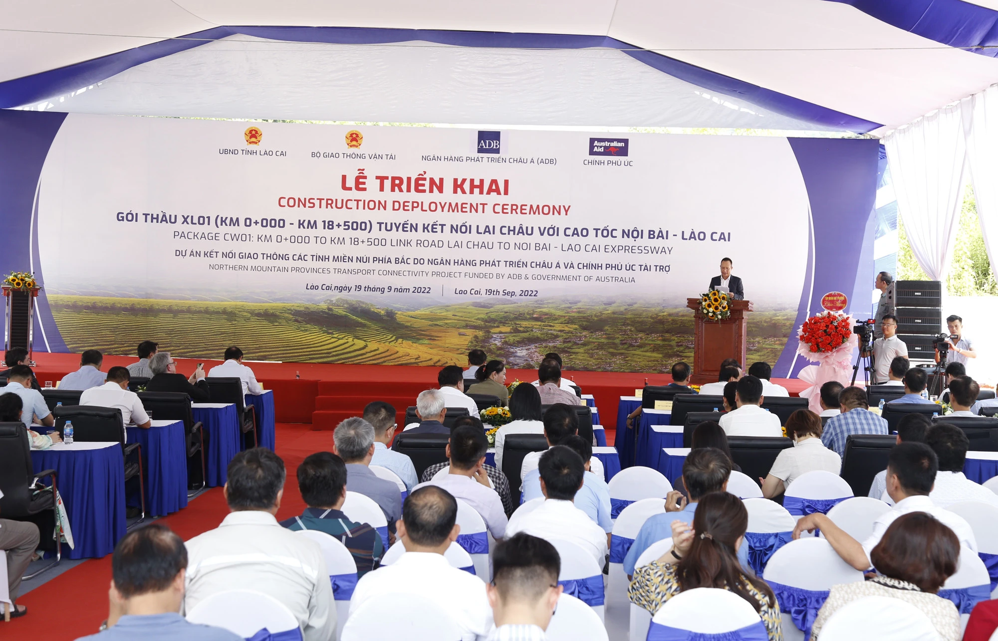 Đường kết nối Lai Châu với cao tốc Nội Bài - Lào Cai đoạn qua tỉnh Lào Cai chính thức triển khai xây dựng ảnh 2