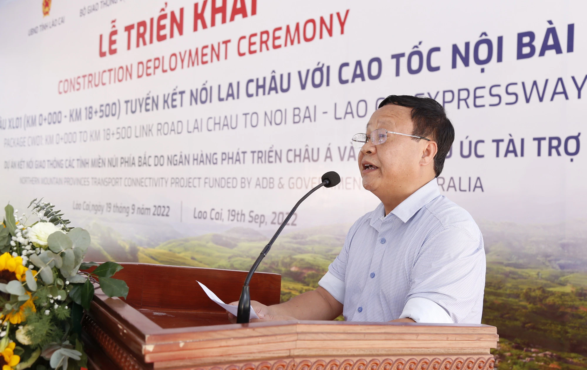 Đường kết nối Lai Châu với cao tốc Nội Bài - Lào Cai đoạn qua tỉnh Lào Cai chính thức triển khai xây dựng ảnh 3