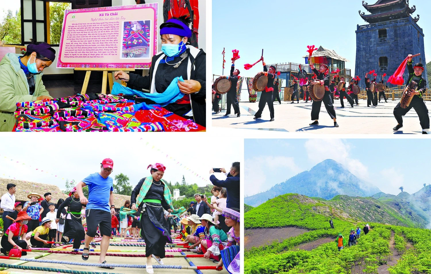 Đỉnh Fansipan là điểm đến cuốn hút du khách quanh năm. Bản sắc văn hóa dân tộc là nền tảng cốt lõi của du lịch Lào Cai. Ảnh: Đức Phương Đỉnh Fansipan là điểm đến cuốn hút du khách quanh năm. Bản sắc văn hóa dân tộc là nền tảng cốt lõi của du lịch Lào Cai. Ảnh: Đức Phương