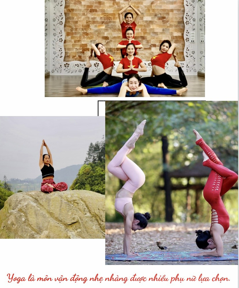Phụ nữ trẻ, đẹp cùng yoga ảnh 5 Phụ nữ trẻ, đẹp cùng yoga ảnh 5