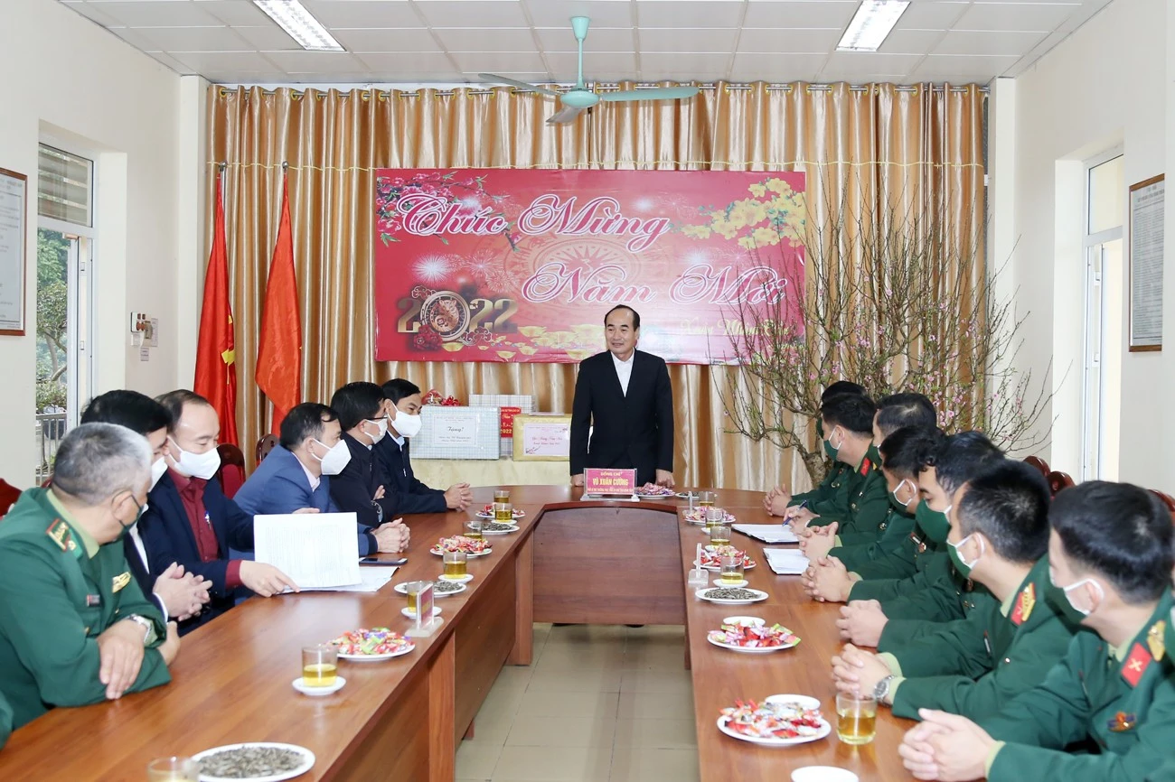 Phó Bí thư Thường trực Tỉnh ủy Vũ Xuân Cường thăm, chúc Tết tại Bảo Thắng ảnh 3