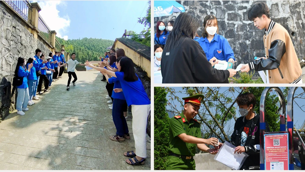 Thanh niên tình nguyện tiếp sức mùa thi ảnh 2