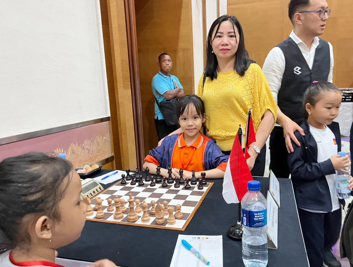 Kỳ thủ Phạm Như Ý (Lào Cai) đoạt 3 giải tại Giải Cờ vua trẻ châu Á ảnh 1