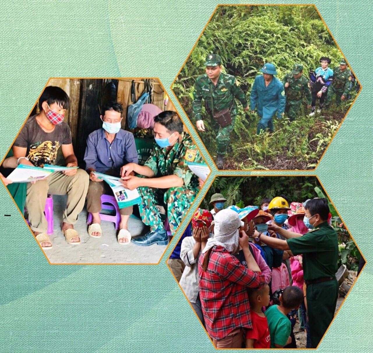 Những người lính biên phòng đã góp phần thay đổi diện mạo từng thôn, bản nơi họ đi qua.