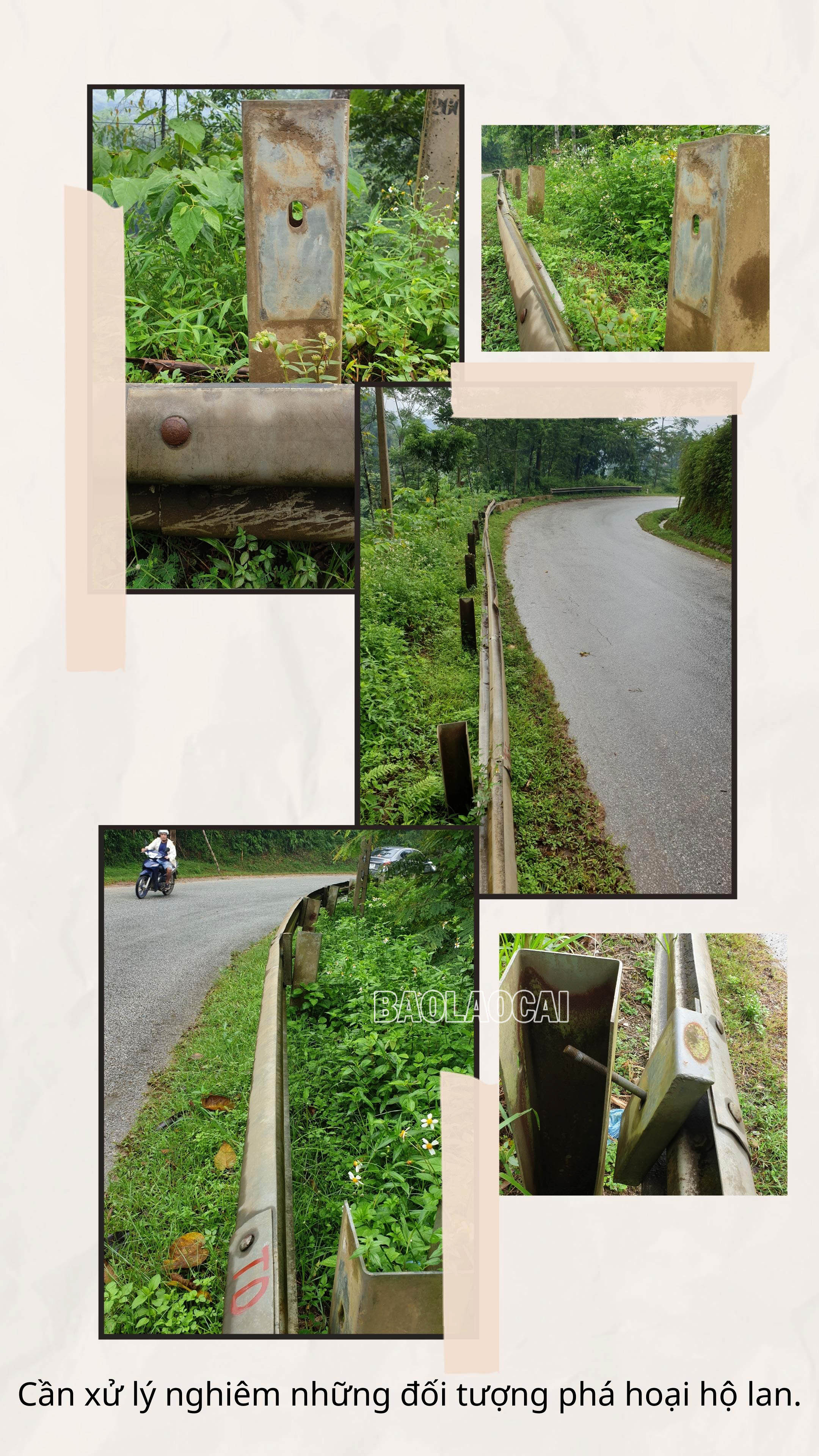 Phá hoại hộ lan trên Tỉnh lộ 151: Ẩn họa khôn lường ảnh 5 Phá hoại hộ lan trên Tỉnh lộ 151: Ẩn họa khôn lường ảnh 5