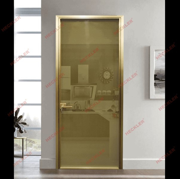 Không gian nội thất rộng rãi hơn nhờ cửa thông phòng nhôm kính slim cao cấp ảnh 3