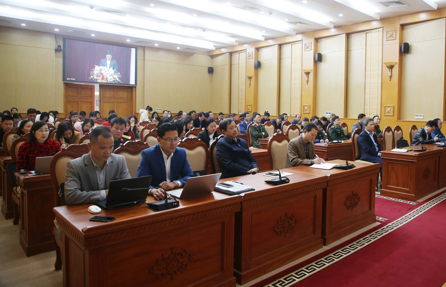 Hội nghị báo cáo viên Trung ương tháng 12 và tổng kết công tác tuyên truyền miệng năm 2022 ảnh 2