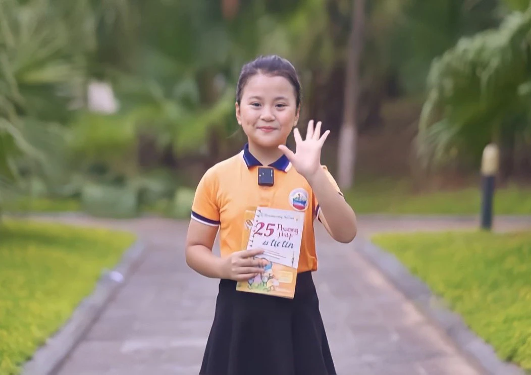 Em đoạt giải Khuyến khích cuộc thi "Đại sứ văn hóa đọc" năm 2022.