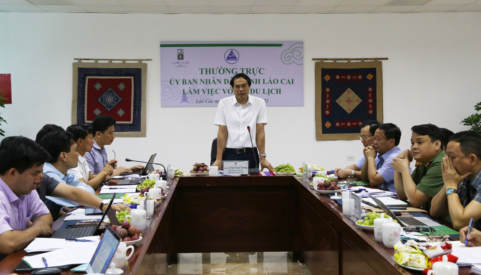 Thường trực UBND tỉnh làm việc với Sở Du lịch ảnh 1