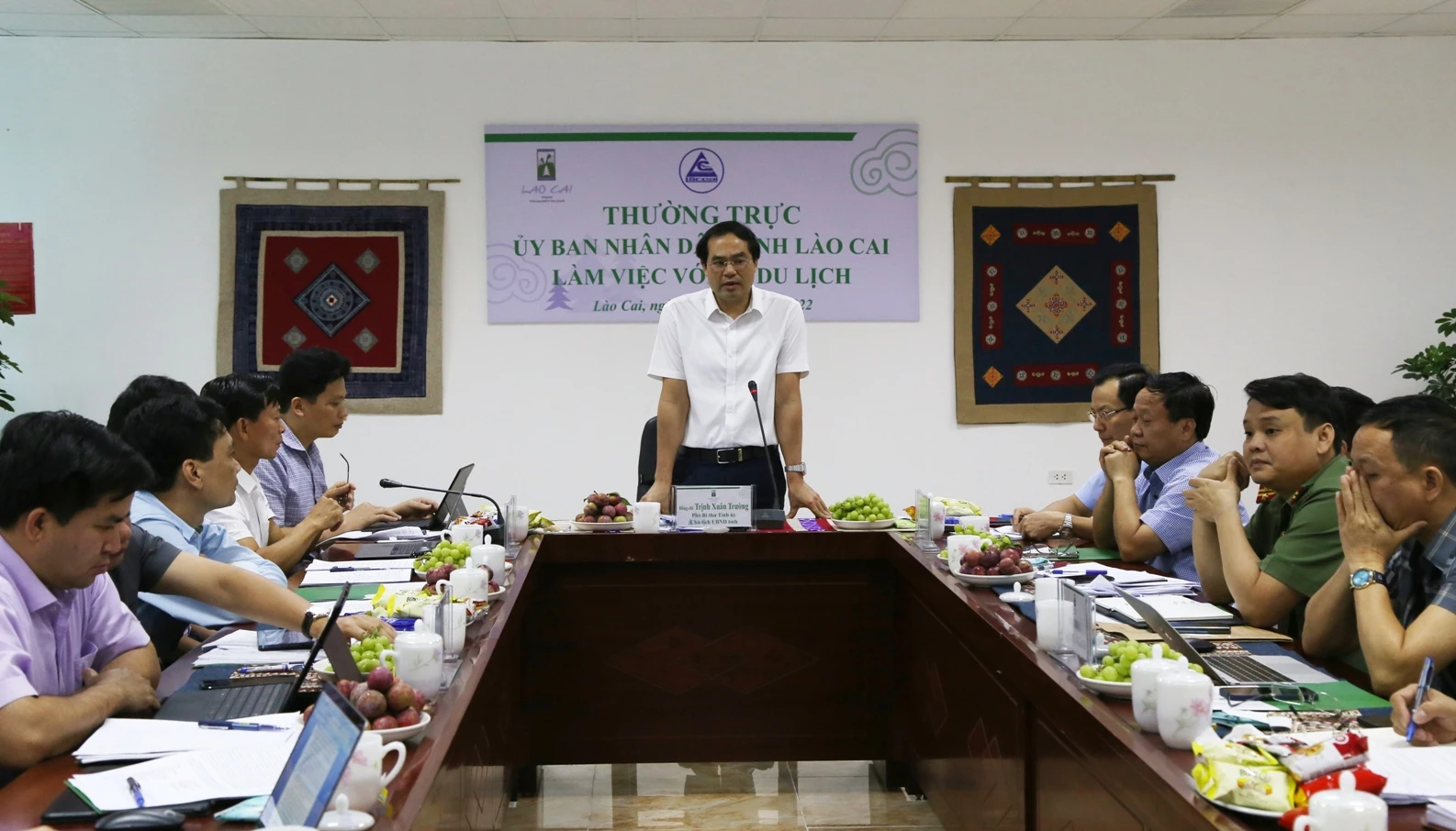 Thường trực UBND tỉnh làm việc với Sở Du lịch ảnh 1