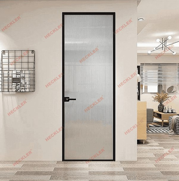 Không gian nội thất rộng rãi hơn nhờ cửa thông phòng nhôm kính slim cao cấp ảnh 2