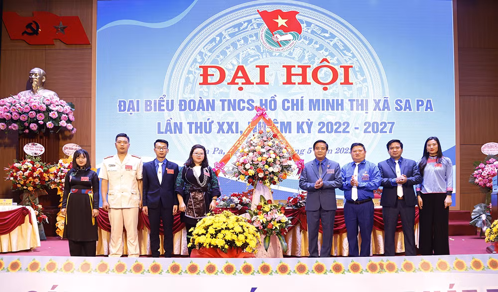 Đại hội Đoàn thanh niên Cộng sản Hồ Chí Minh thị xã Sa Pa lần thứ XXI, nhiệm kỳ 2022 – 2027 ảnh 1