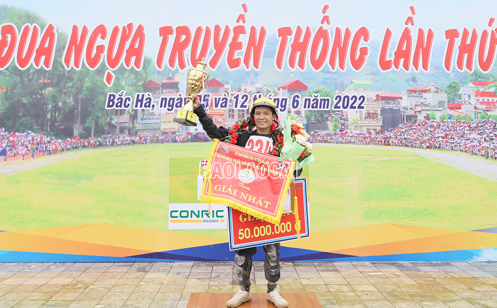 Kịch tính Chung kết Giải đua “Vó ngựa Cao nguyên trắng Bắc Hà mùa hè năm 2022” ảnh 13