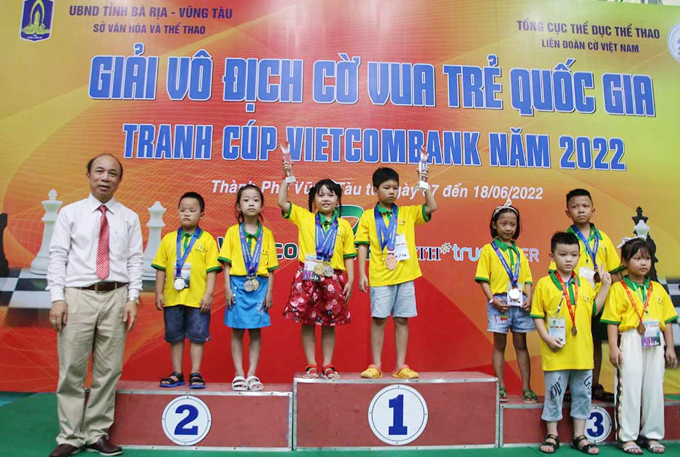 Lào Cai giành 4 Huy chương Vàng tại Giải Vô địch cờ vua trẻ quốc gia 2022 ảnh 3