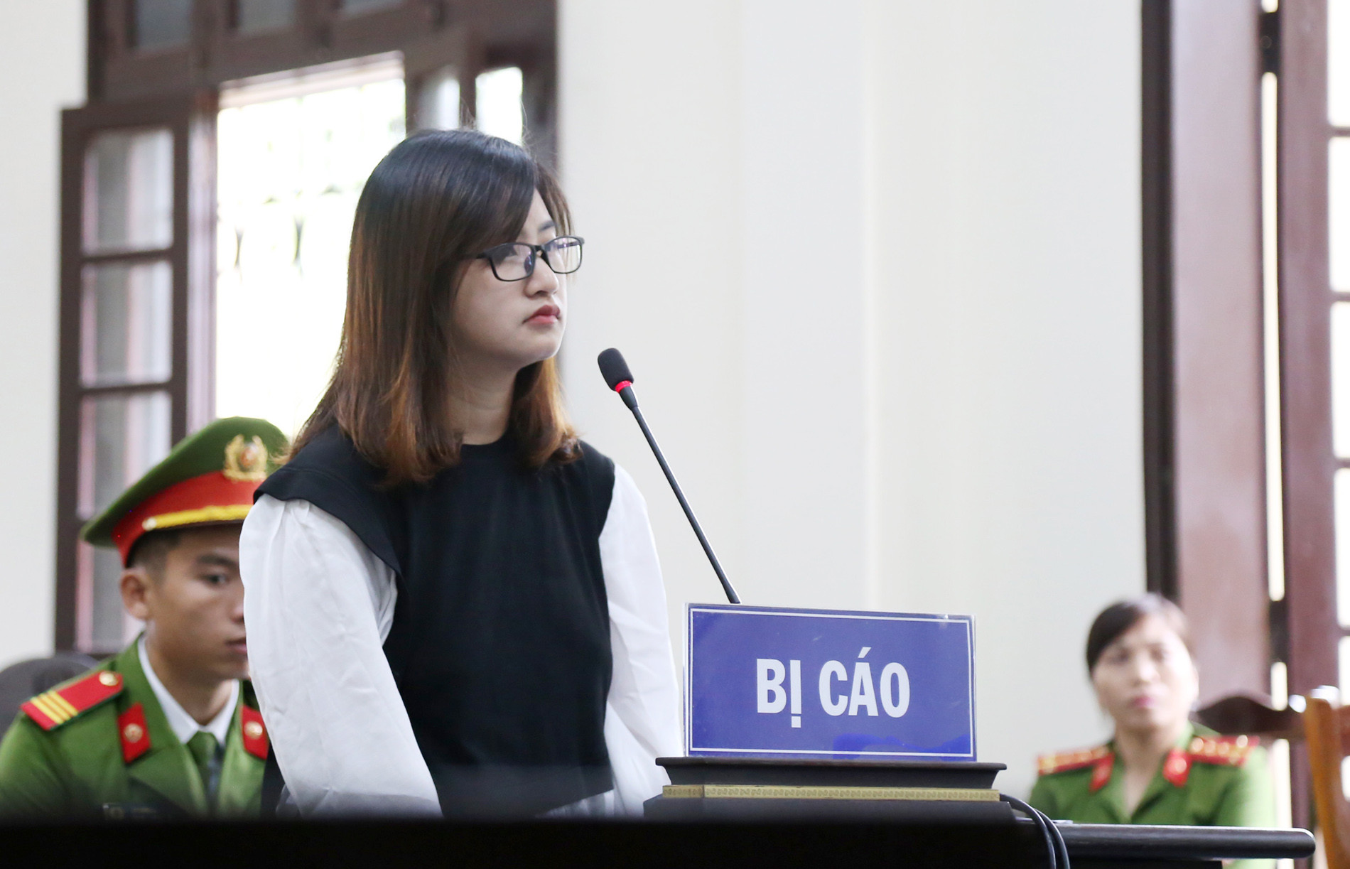 Bị cáo tại phiên xét xử phúc thẩm tháng 11/2020.