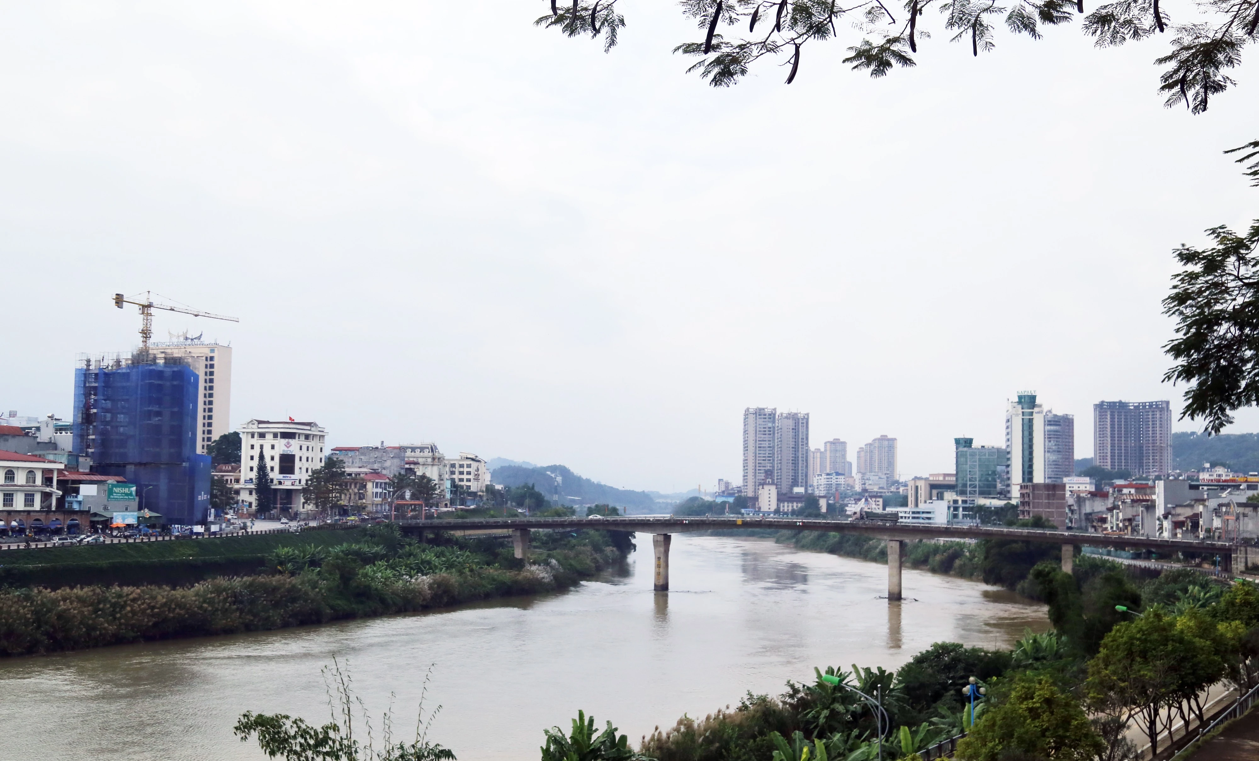 Cầu Cốc Lếu hôm nay.