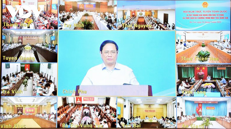 Nỗ lực cao nhất giải ngân vốn đầu tư công và thực hiện 3 chương trình mục tiêu quốc gia ảnh 3 Nỗ lực cao nhất giải ngân vốn đầu tư công và thực hiện 3 chương trình mục tiêu quốc gia ảnh 3