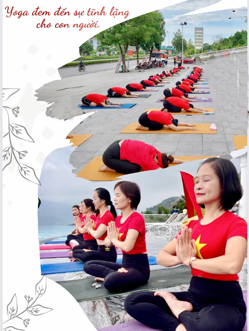Phụ nữ trẻ, đẹp cùng yoga ảnh 4