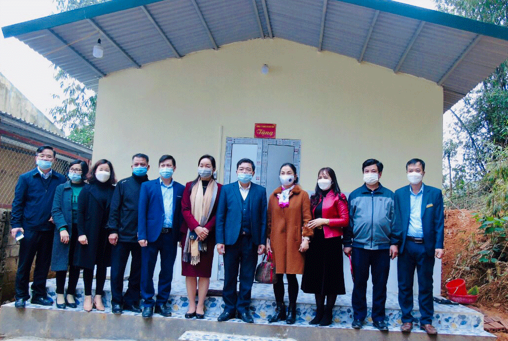 Bàn giao công trình nhà vệ sinh cho 2 trường học xã Thống Nhất ảnh 1 Bàn giao công trình nhà vệ sinh cho 2 trường học xã Thống Nhất ảnh 1