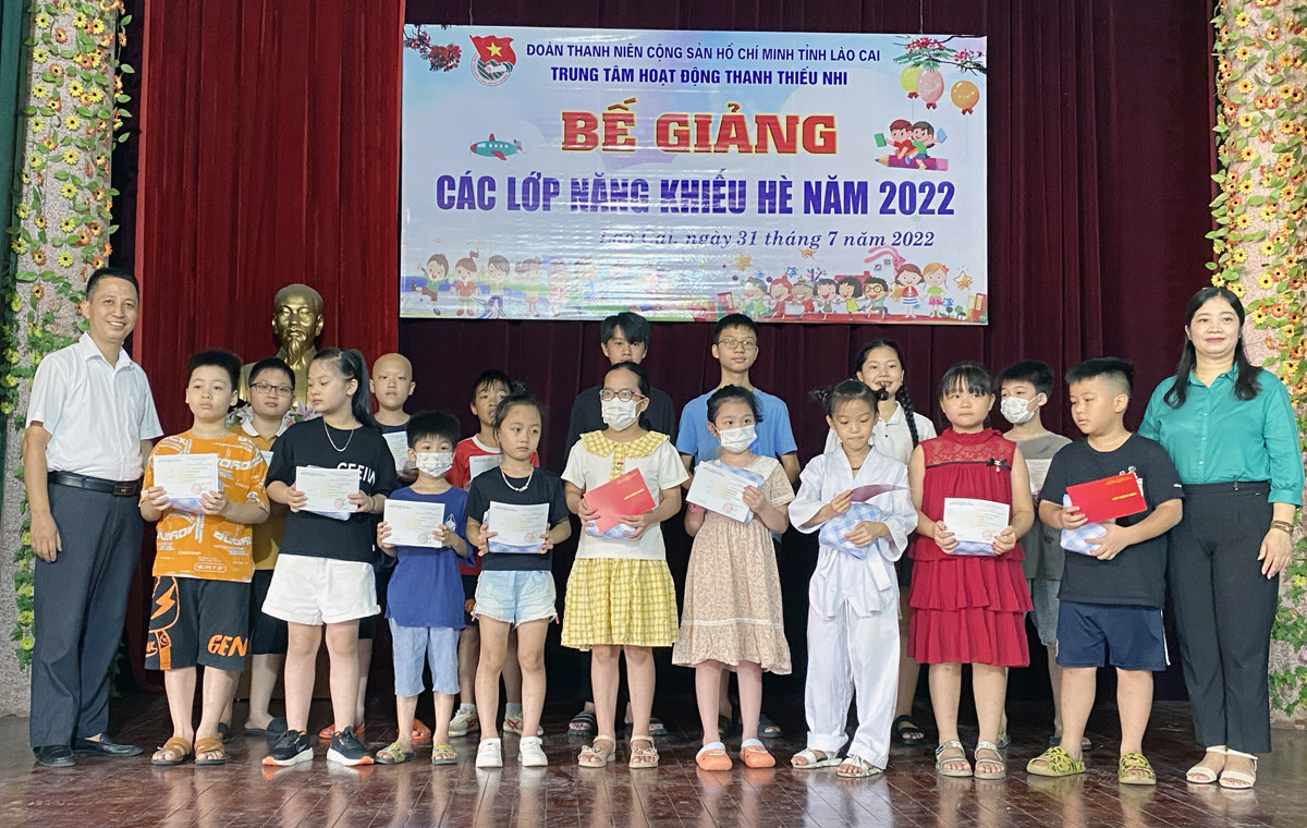 Gần 400 lượt thiếu niên, nhi đồng tham gia học tập 10 bộ môn năng khiếu hè 2022 ảnh 4 Gần 400 lượt thiếu niên, nhi đồng tham gia học tập 10 bộ môn năng khiếu hè 2022 ảnh 4