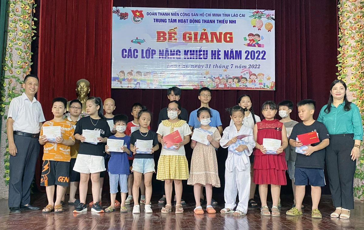 Gần 400 lượt thiếu niên, nhi đồng tham gia học tập 10 bộ môn năng khiếu hè 2022 ảnh 4