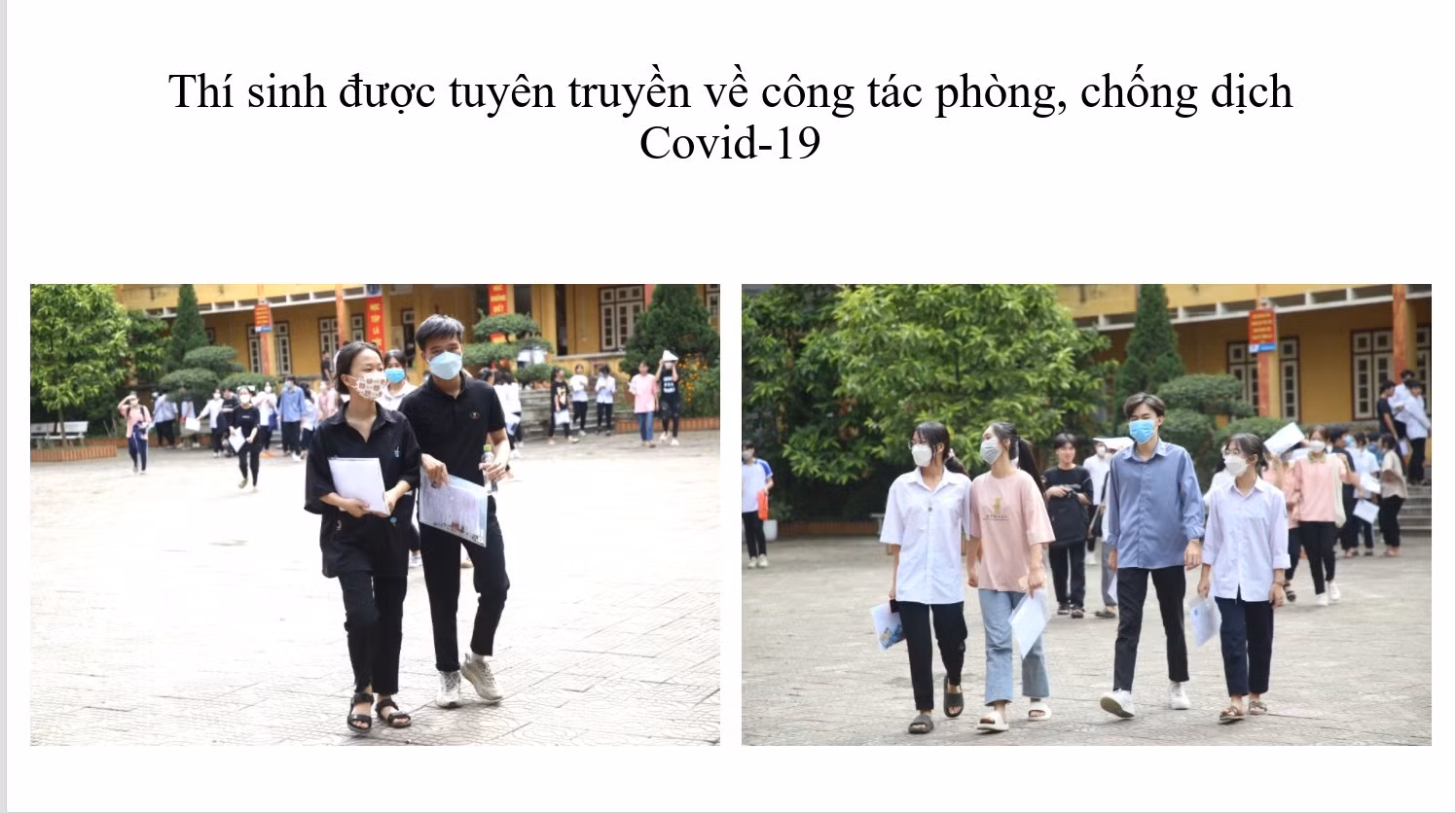 Đảm bảo tốt công tác y tế, phòng, chống dịch Covid-19 cho kỳ thi tốt nghiệp THPT năm 2022 ảnh 12