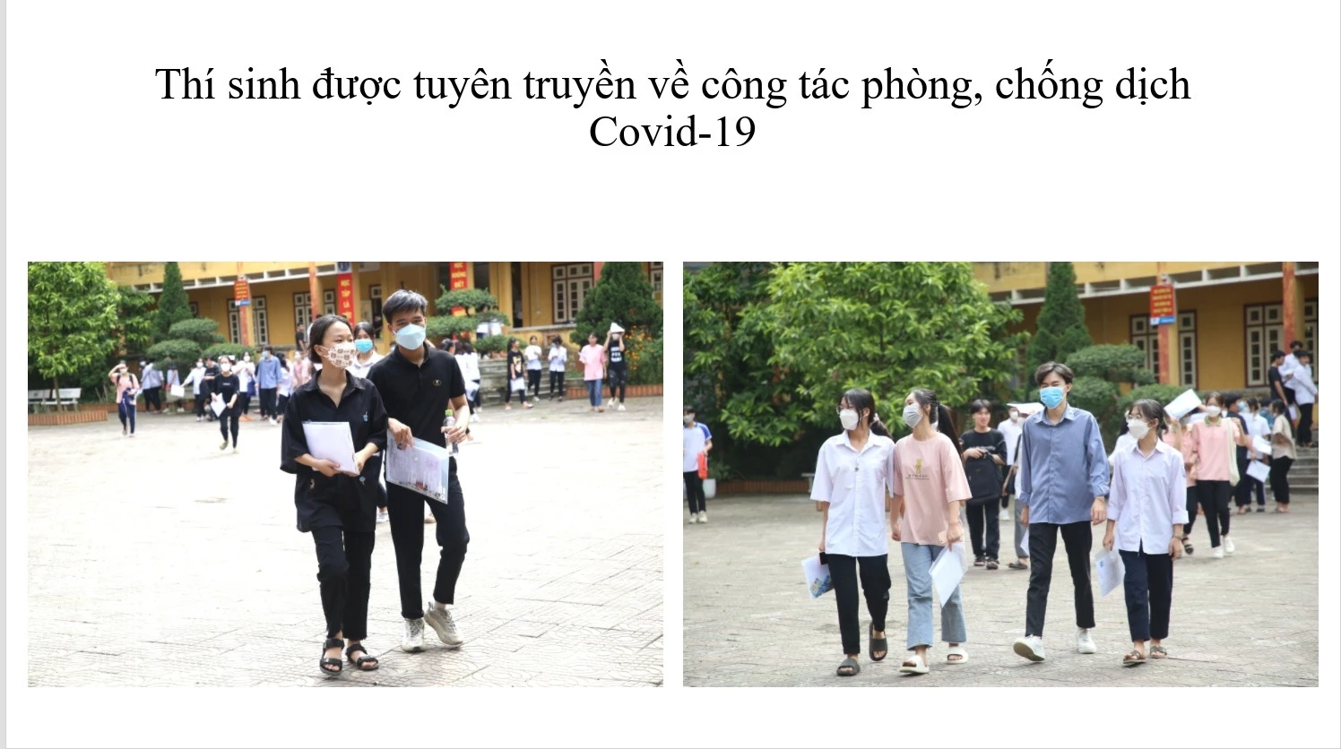Đảm bảo tốt công tác y tế, phòng, chống dịch Covid-19 cho kỳ thi tốt nghiệp THPT năm 2022 ảnh 12