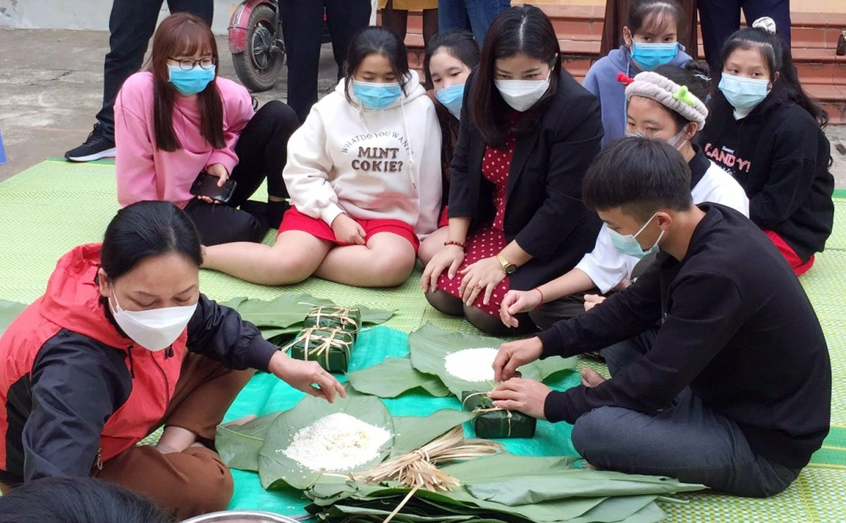 “Tết về yêu thương” tại Trung tâm Công tác xã hội tỉnh ảnh 2