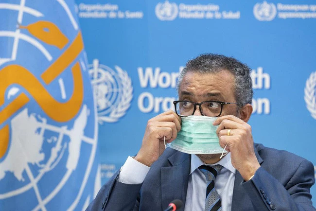 Tổng Giám đốc WHO Tedros Adhanom Ghebreyesus.