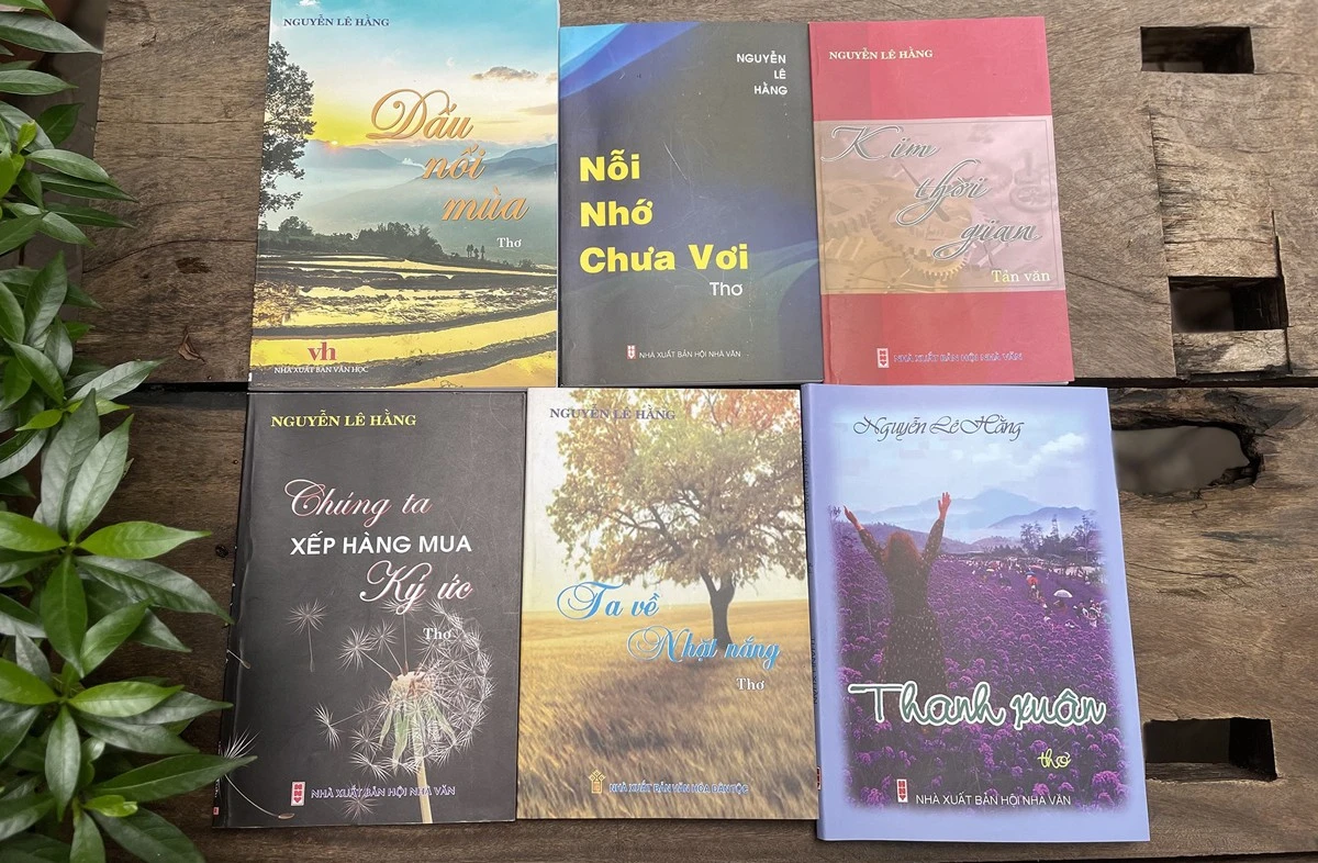 Những cuốn sách của tác giả Nguyễn Lê Hằng đã được xuất bản.