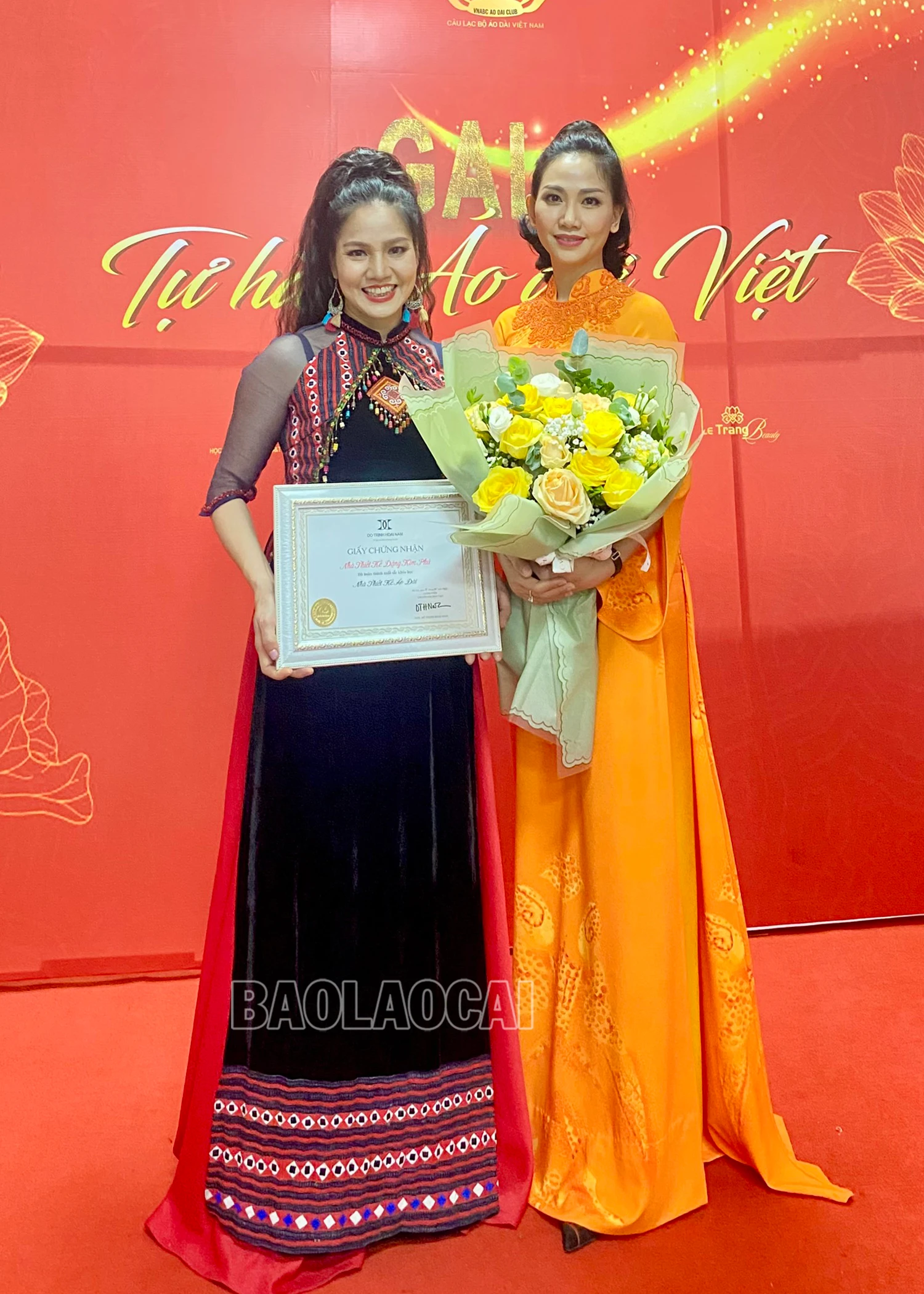 Quảng bá nét đẹp Lào Cai qua bộ sưu tập áo dài ảnh 1 Quảng bá nét đẹp Lào Cai qua bộ sưu tập áo dài ảnh 1