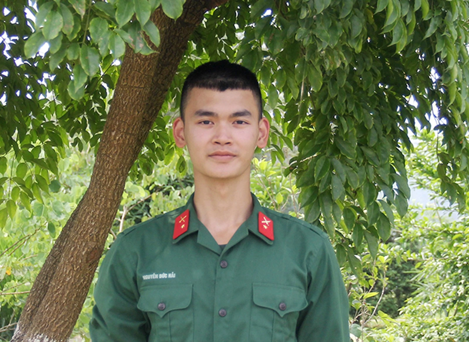 Chiến sĩ Nguyễn Đức Hải.