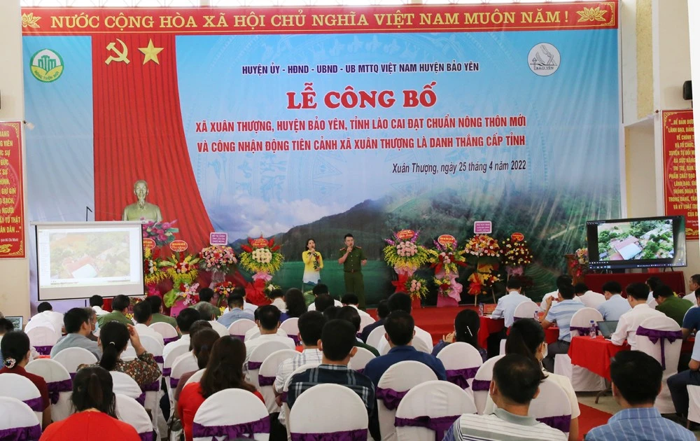 Quang cảnh buổi lễ.