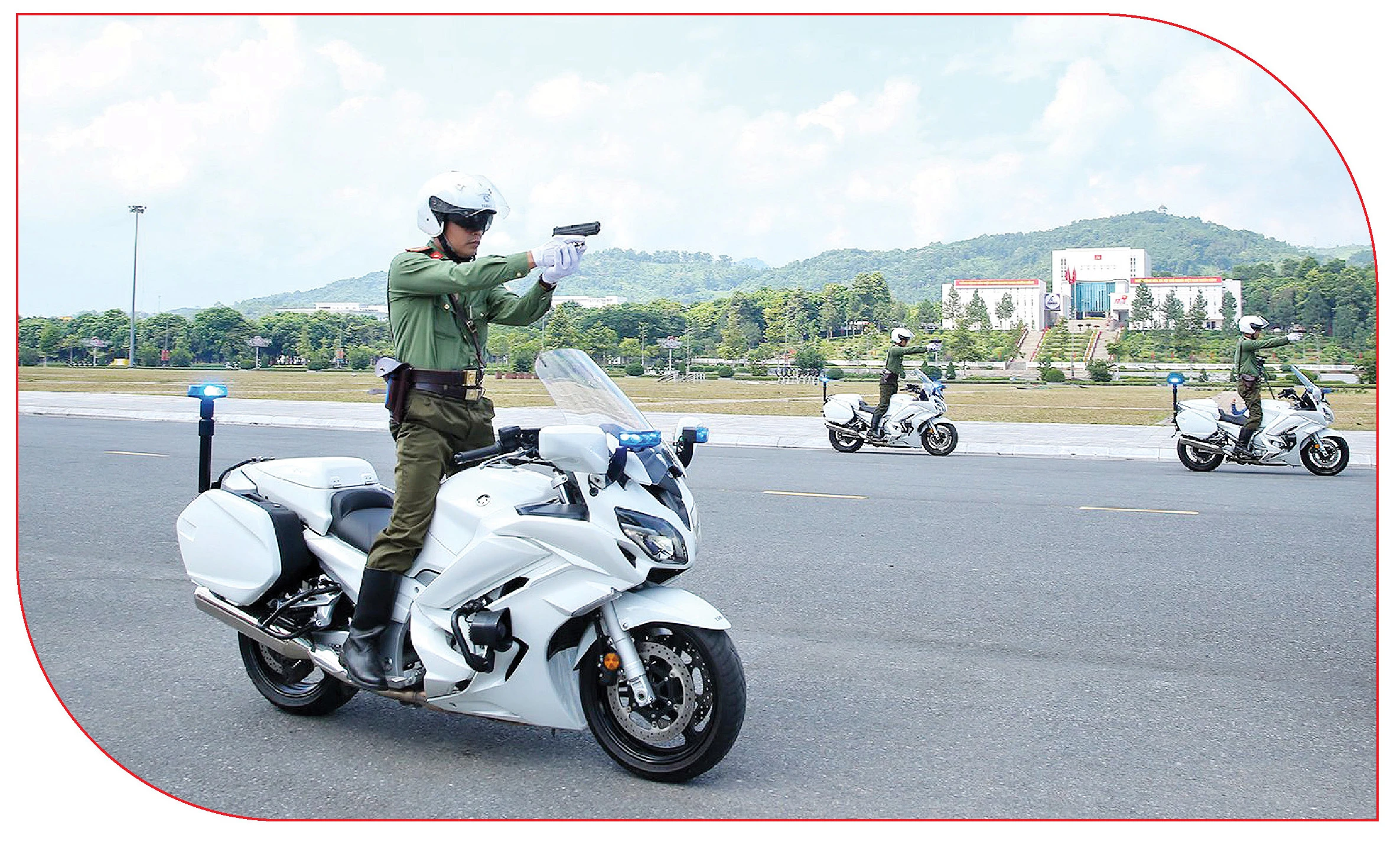 Sẵn sàng Hội thi Điều lệnh, bắn súng, võ thuật Công an nhân dân năm 2022 - khu vực phía Bắc ảnh 6