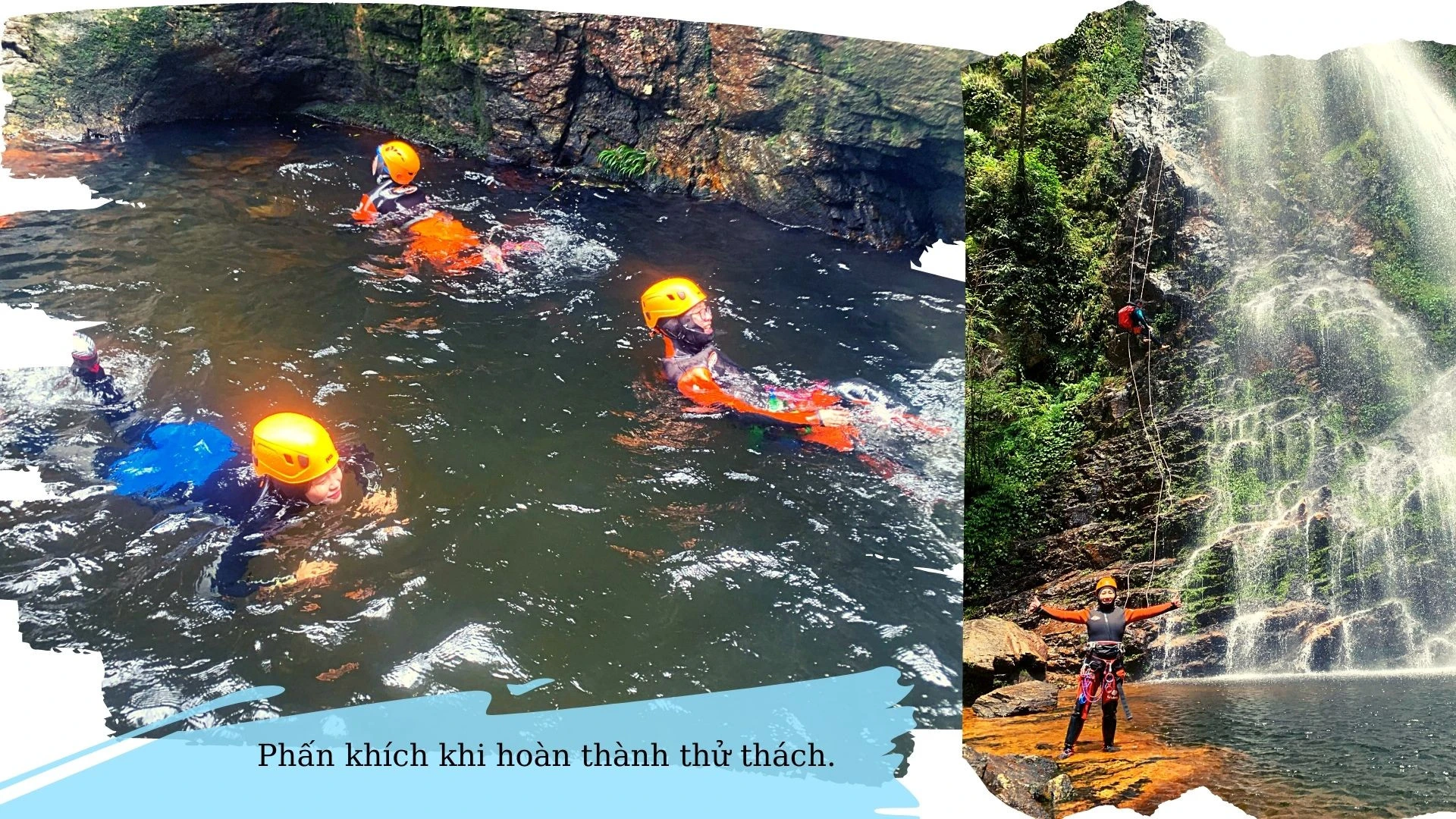 Vượt qua thử thách với trải nghiệm đu dây trượt thác ảnh 9