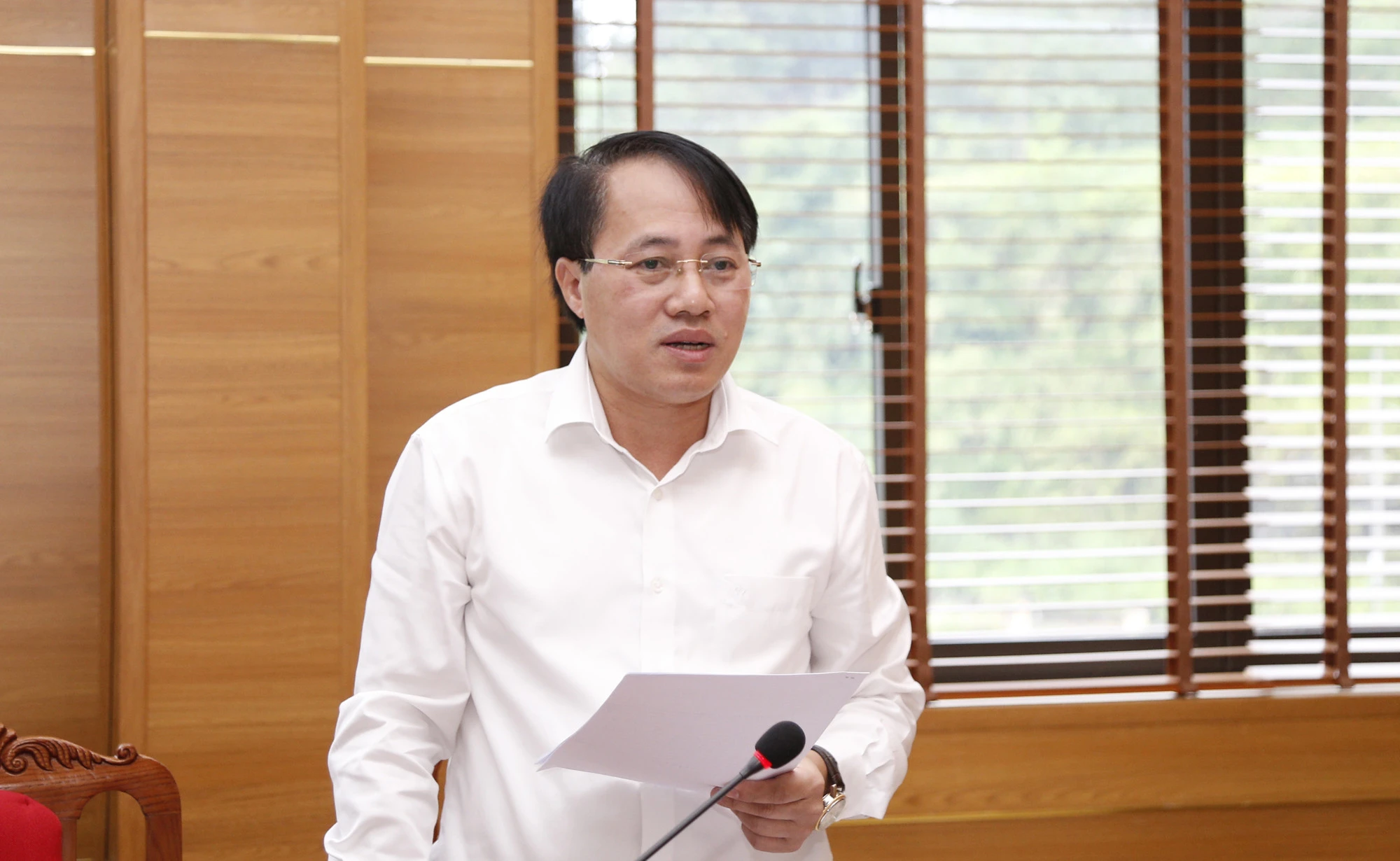 Phó Chủ tịch Thường trực UBND tỉnh Hoàng Quốc Khánh làm việc tại huyện Si Ma Cai ảnh 2 Phó Chủ tịch Thường trực UBND tỉnh Hoàng Quốc Khánh làm việc tại huyện Si Ma Cai ảnh 2