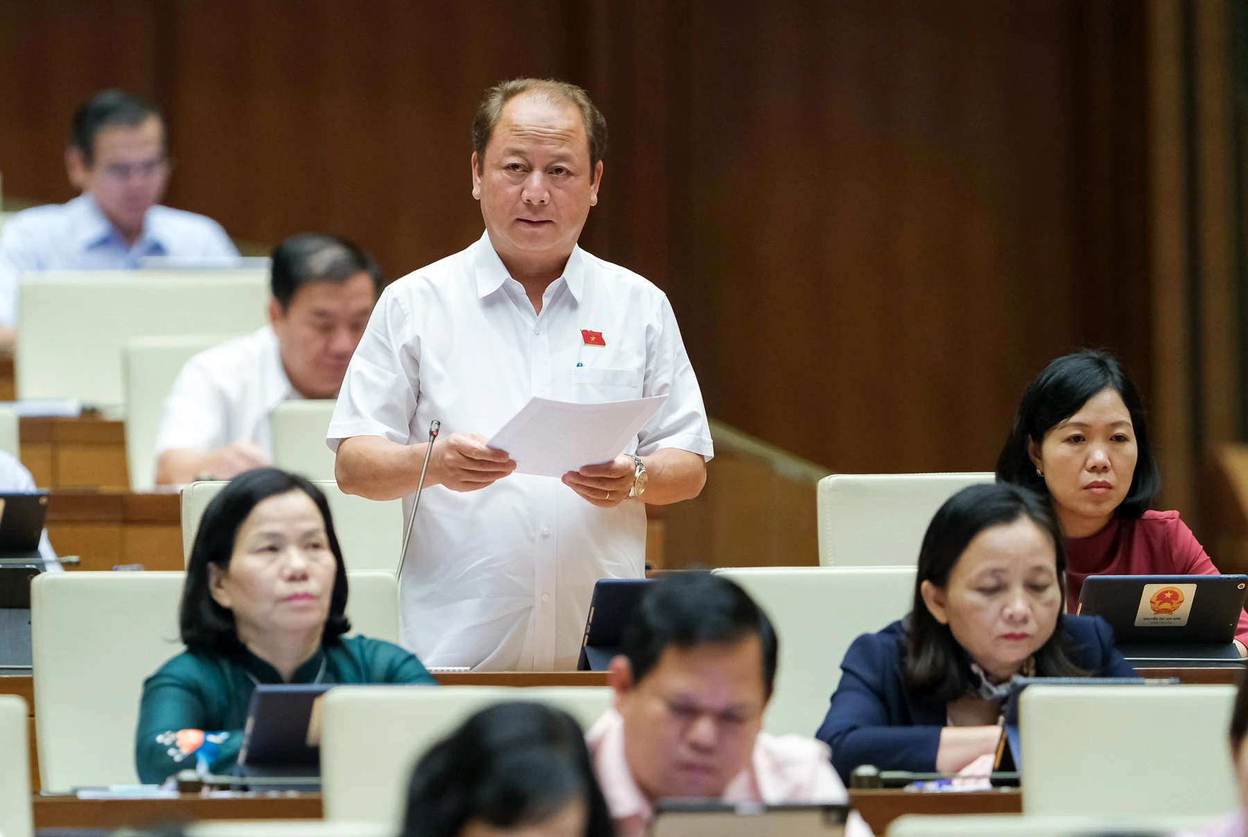 Đại biểu Sùng A Lềnh: Sớm cụ thể hóa nội dung “dân kiểm tra, dân giám sát, dân thụ hưởng” ảnh 3 Đại biểu Sùng A Lềnh: Sớm cụ thể hóa nội dung “dân kiểm tra, dân giám sát, dân thụ hưởng” ảnh 3