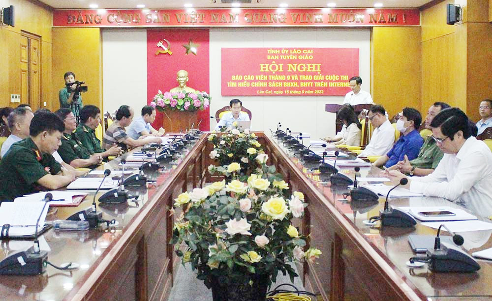 Quang cảnh hội nghị.