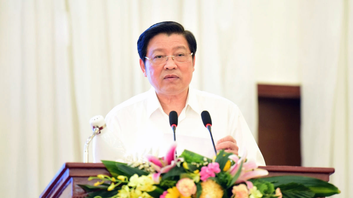 Trưởng Ban Nội chính Trung ương Phan Đình Trạc.