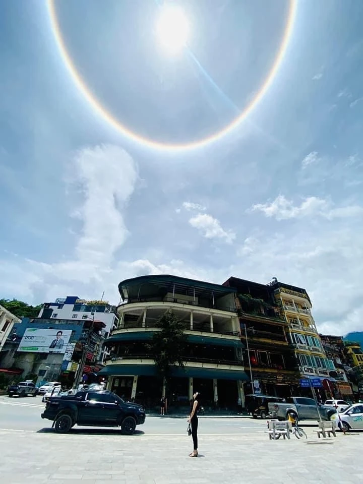 Tại thị xã Sa Pa.