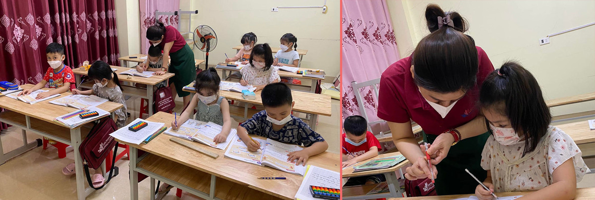 Nở rộ các lớp “tiền tiểu học” ảnh 1