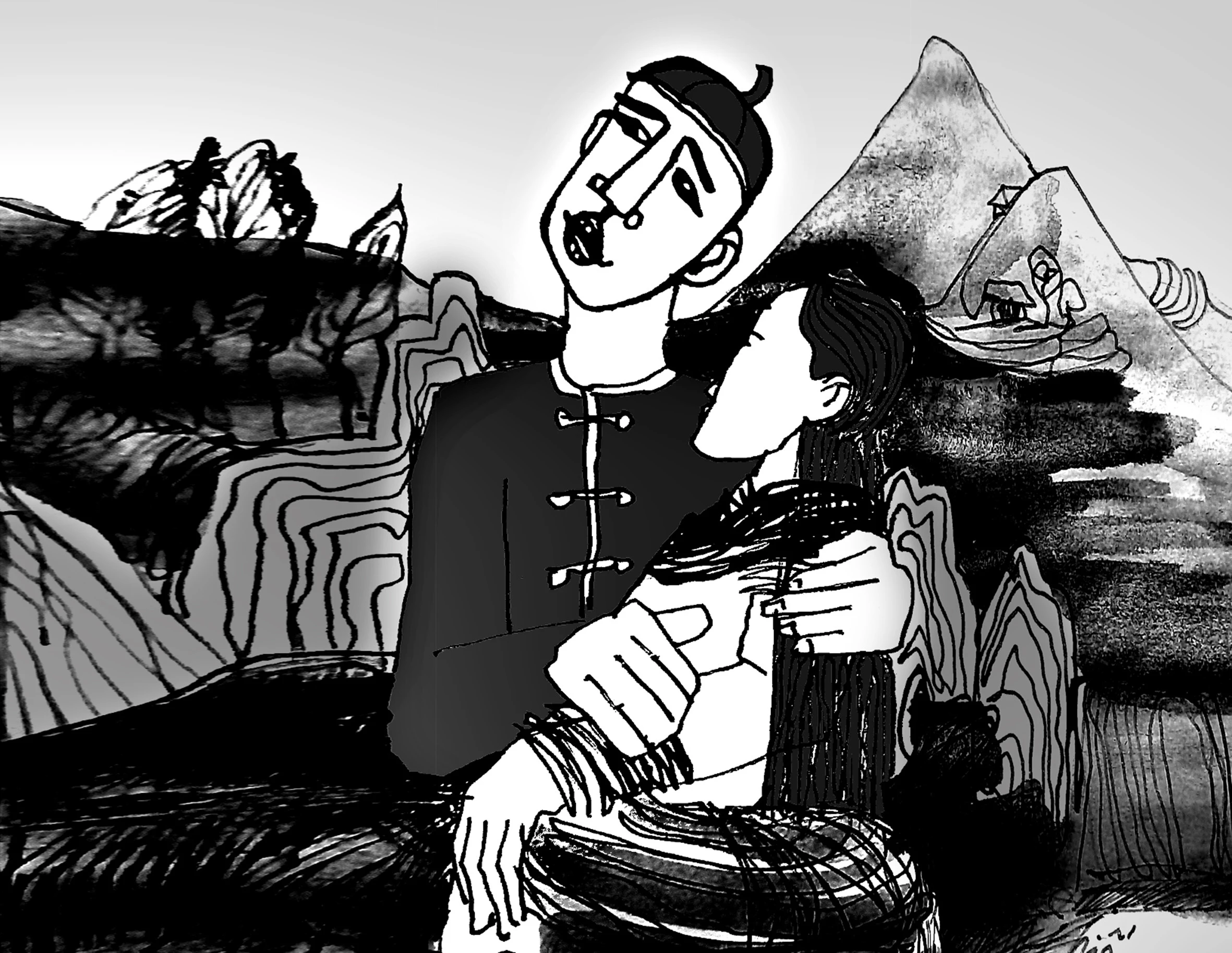 Minh họa của Trung Hiếu. Minh họa của Trung Hiếu.