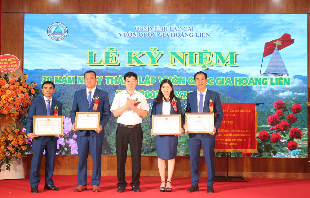 Vườn Quốc gia Hoàng Liên kỷ niệm 20 năm Ngày thành lập ảnh 6