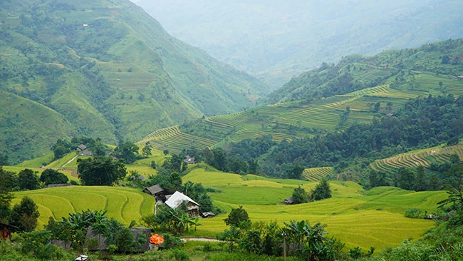 Cảnh sắc tươi đẹp của Bắc Hà.