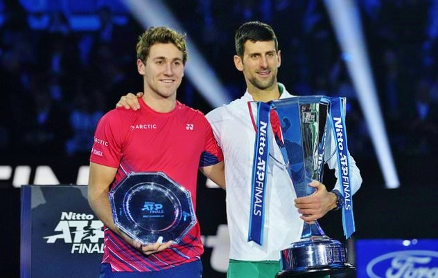 Casper Ruud cũng đã có mùa giải 2022 thi đấu ấn tượng.