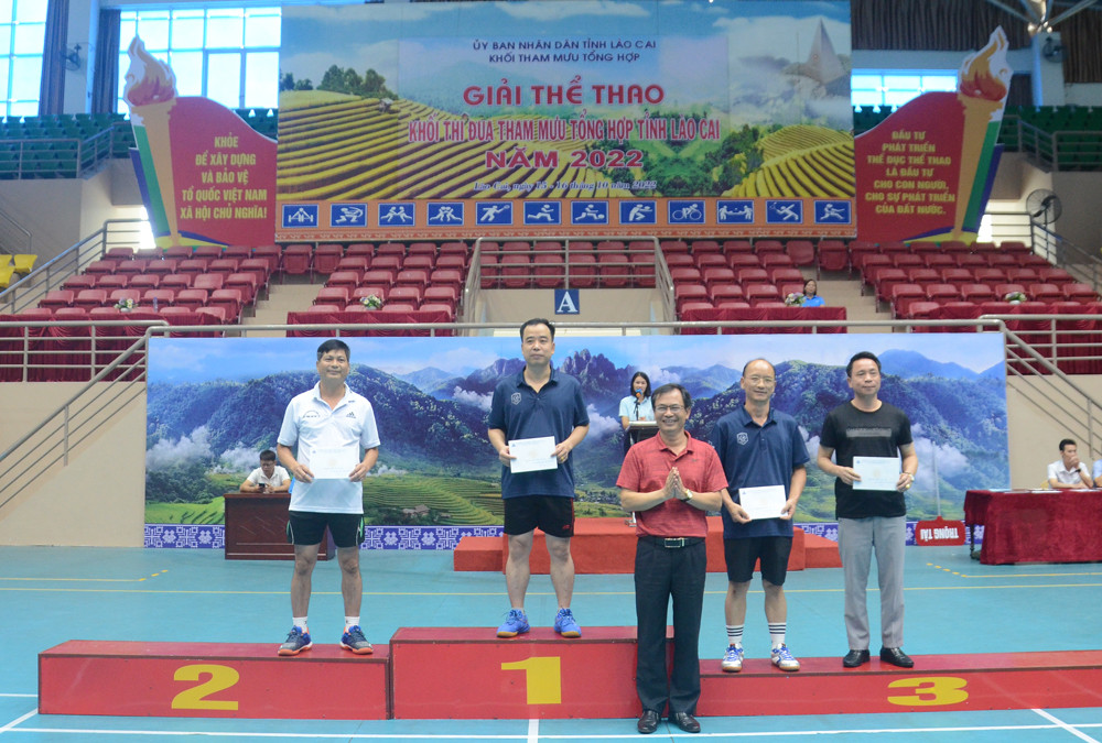 Sở Kế hoạch - Đầu tư giành giải Nhất toàn đoàn Giải thể thao Khối thi đua tham mưu tổng hợp ảnh 6