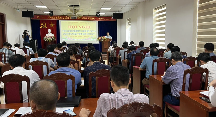 Đảng ủy Khối Cơ quan - Doanh nghiệp tỉnh triển khai nhiệm vụ giúp đỡ các xã xây dựng nông thôn mới ảnh 1