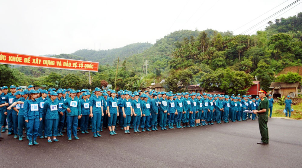 Văn Bàn và Bắc Hà tổ chức Hội thao Trung đội dân quân cơ động năm 2022 ảnh 1