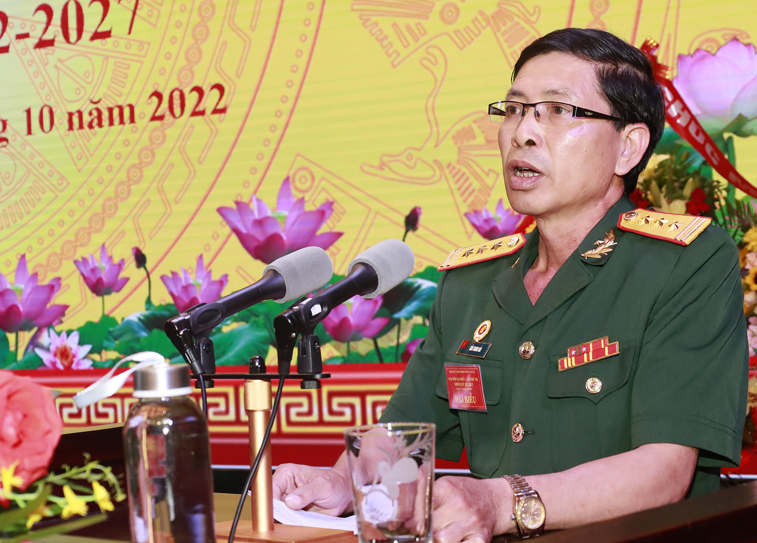 Đại hội đại biểu Hội Cựu chiến binh tỉnh Lào Cai lần thứ VII, nhiệm kỳ 2022 - 2027 thành công tốt đẹp ảnh 2